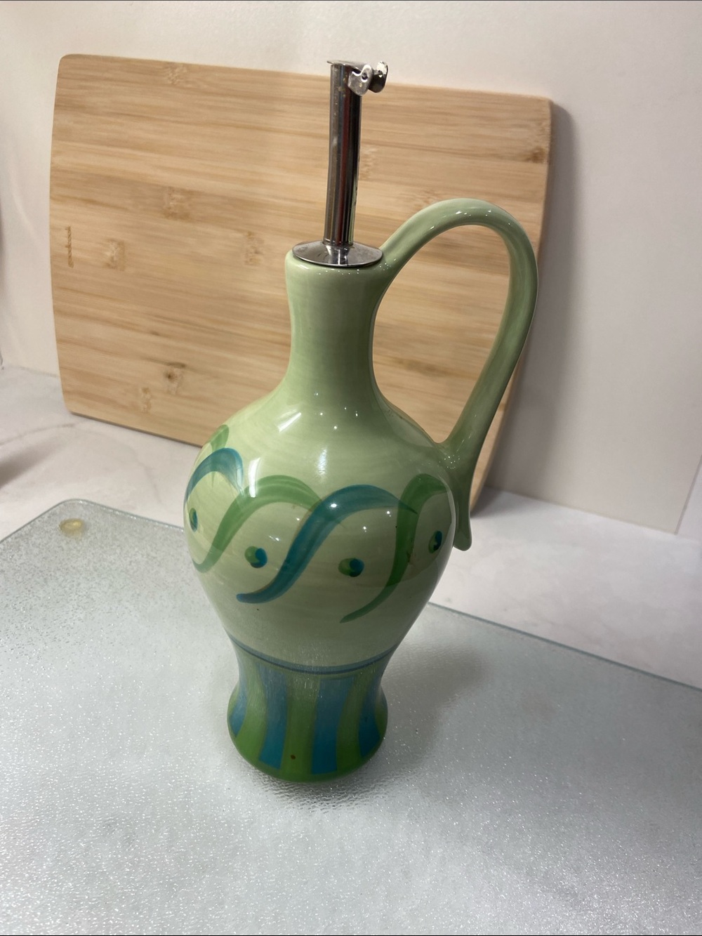 Southern Living At Home Gail Pittman  Ceramic Oil Pourer